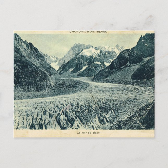 Carte Postale France vintage Chamonix Mont Blanc (Devant)