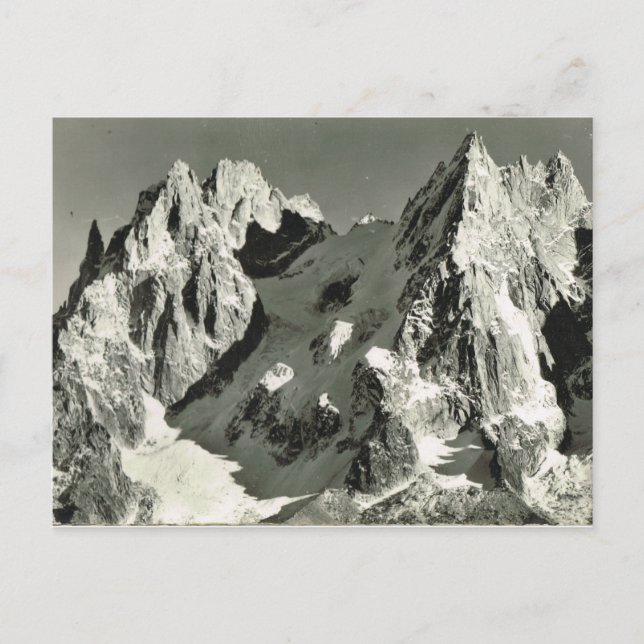 Carte Postale France vintage, Chamonix, Mont Blanc (Devant)