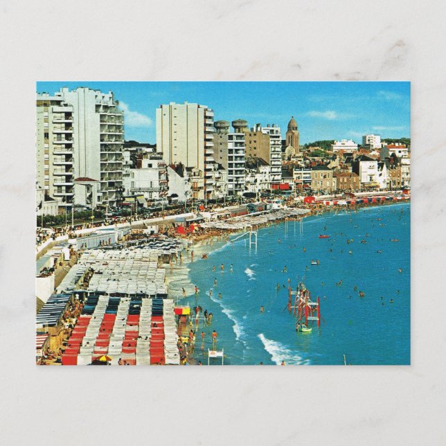 Carte Postale France vintage, Sables d'Olonne (Devant)