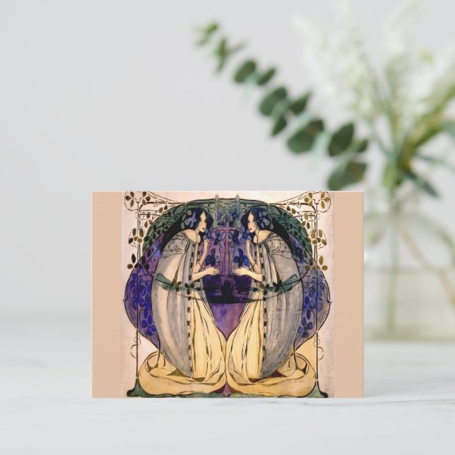 Carte Postale Frances MacDonald - Printemps (Debout devant)