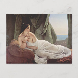 Carte Postale Francesco Hayez- Recréer une odalisque