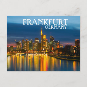 Carte Postale Francfort Allemagne