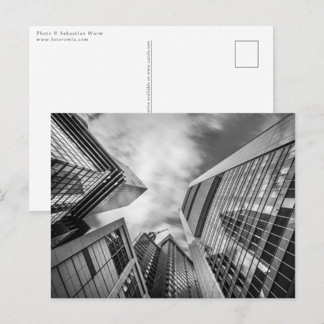 Carte Postale Francfort Allemagne (Devant / Derrière)