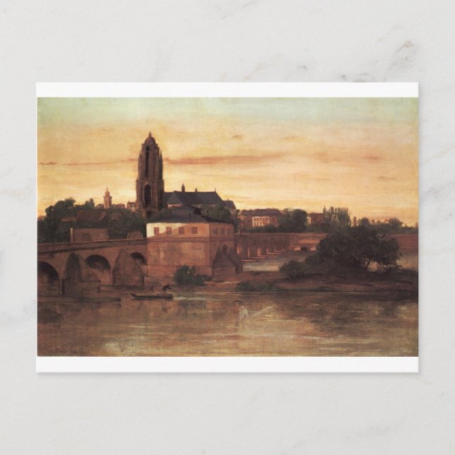 Carte Postale Francfort par Gustave Courbet (Devant)
