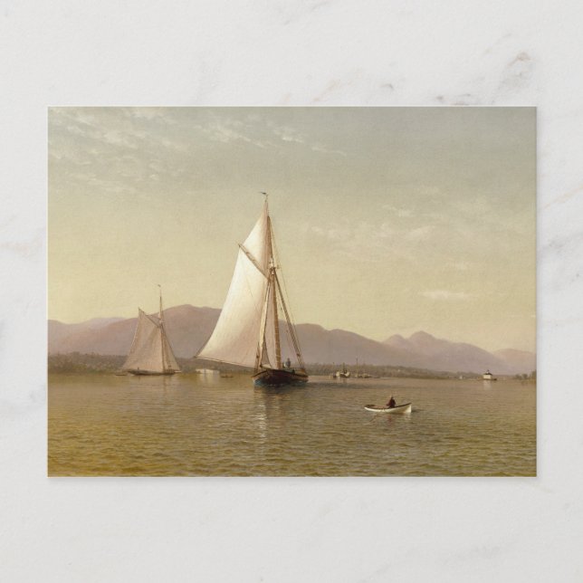 Carte Postale Francis Augustus Silva - L'Hudson au Tappan (Devant)