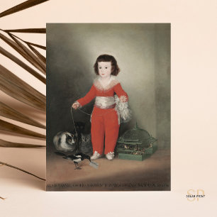 Carte Postale Francisco de Goya Red Boy Manuel Osorio de Zuniga