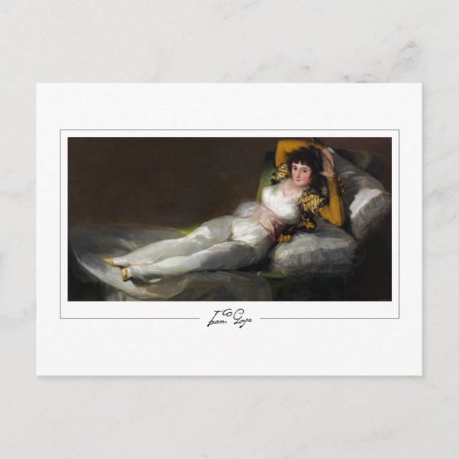 Carte Postale Francisco Goya #255 - Beaux-arts (Devant)
