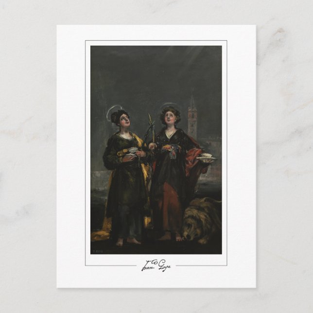 Carte Postale Francisco Goya #33 - Beaux-arts (Devant)