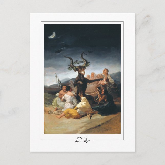 Carte Postale Francisco Goya #6 - Beaux-Arts (Devant)
