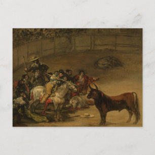 Carte Postale Francisco Goya - Bullfight, Suerte de Varas