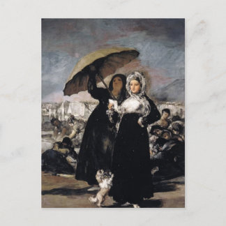 Carte Postale Francisco Goya - Jeune femme avec une lettre