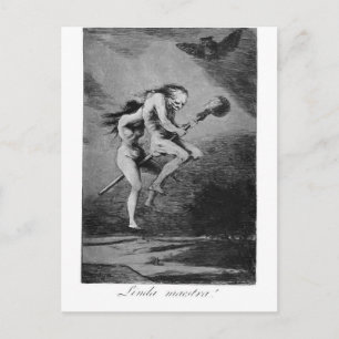 Carte Postale Francisco Goya - Joli professeur