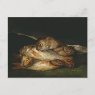 Carte Postale Francisco Goya - Nature morte avec dorade