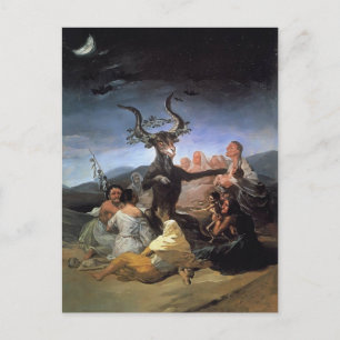 Carte Postale Francisco Goya- Sabbat des sorcières