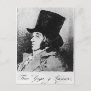 Carte Postale Francisco Jose de Goya y Lucientes   Autoportrait