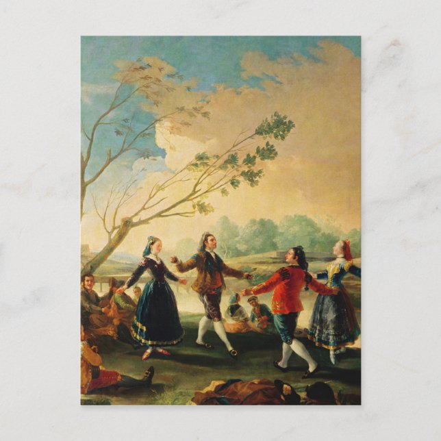 Carte Postale Francisco Jose de Goya y Lucientes | Dansez sur (Devant)