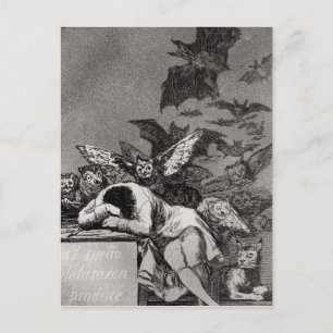 Carte Postale Francisco Jose de Goya y Lucientes   Le sommeil de