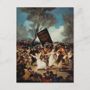 Carte Postale Francisco Jose de Goya y Lucientes   L'enterrement