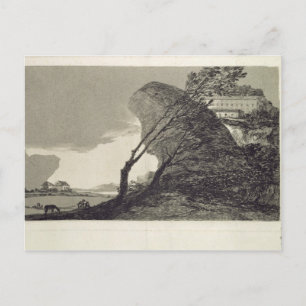 Carte Postale Francisco Jose de Goya y Lucientes   Paysage avec