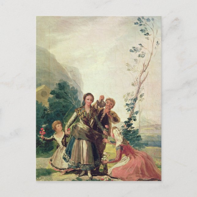 Carte Postale Francisco Jose de Goya y Lucientes | Printemps ou (Devant)