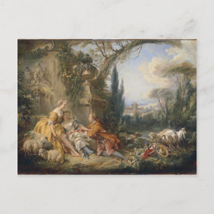 Carte Postale Francois Boucher - Charmes de la vie de campagne