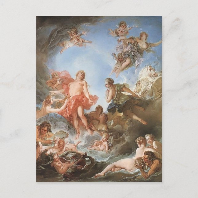 Carte Postale Francois Boucher - L'ascension du soleil (Devant)