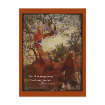 François d'Assise Kneeling