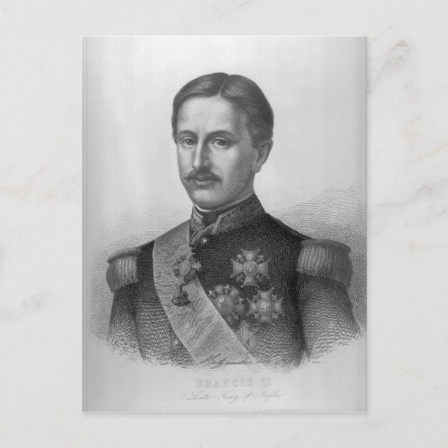 Carte Postale François II des Deux Sicilies (Devant)