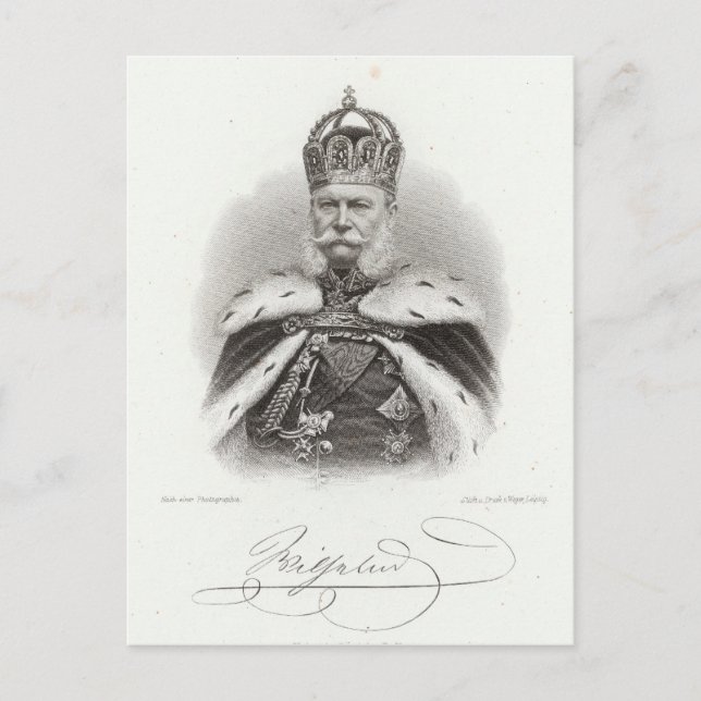 Carte Postale François-Joseph Ier d'Autriche (Devant)