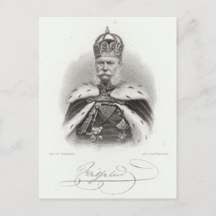 Carte Postale François-Joseph Ier d'Autriche