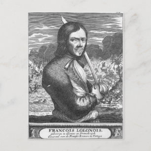 Carte Postale Francois l'Olonnais