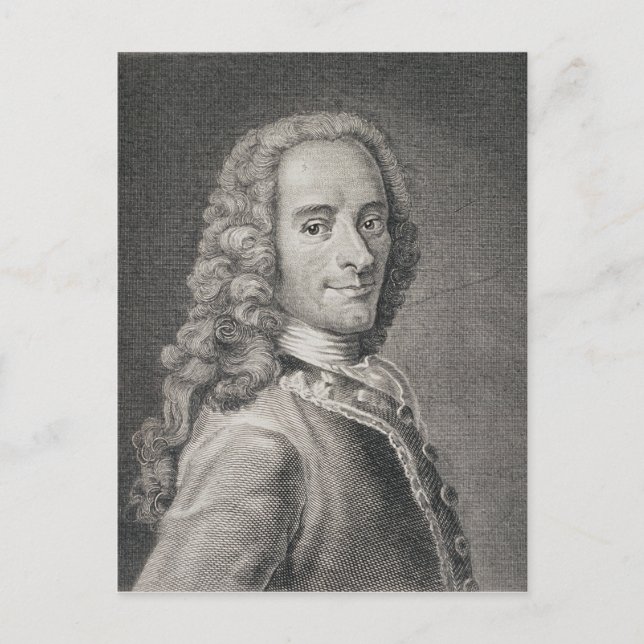 Carte Postale François Marie Arouet de Voltaire (Devant)