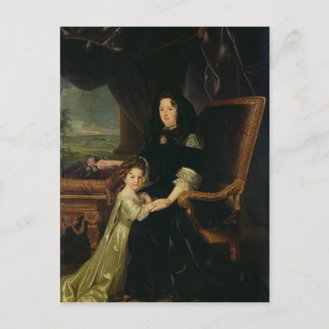 Carte Postale Francoise d'Aubigne Marquise de Maintenon (Devant)