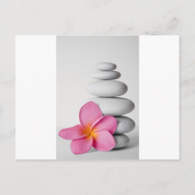 Carte Postale Frangipani Zen (Devant)