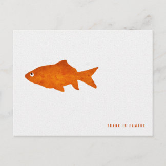Carte Postale Frank est célèbre