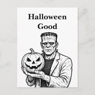 Carte Postale Frankenstein Halloween Bien