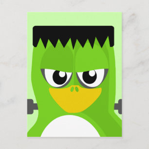 Carte Postale Frankenstein Penguin
