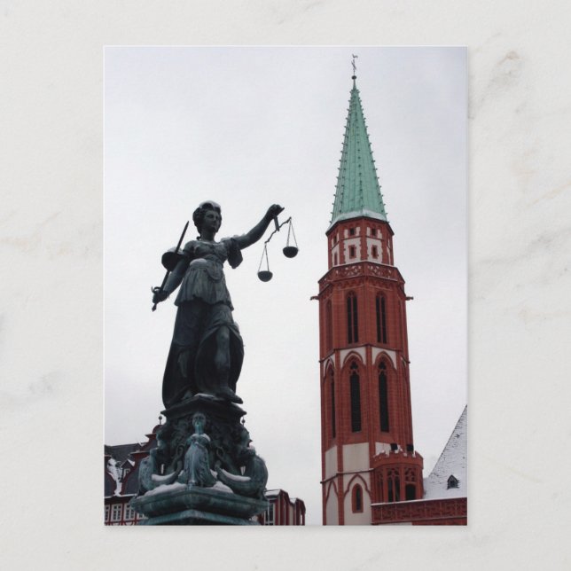 Carte postale Frankfurt, Allemagne (Devant)