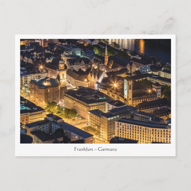 Carte Postale Frankfurt Germany (Devant)