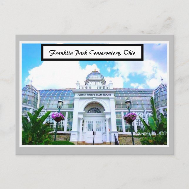 Carte Postale Franklin Park Conservatory, Ohio Postcard (Devant)