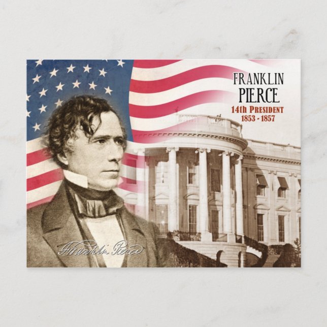 Carte Postale Franklin Pierce - 14ème Président des Etats-Unis (Devant)