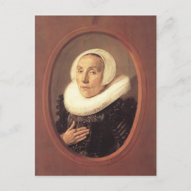 Carte Postale Frans Hals - Anna van der Aar (Devant)