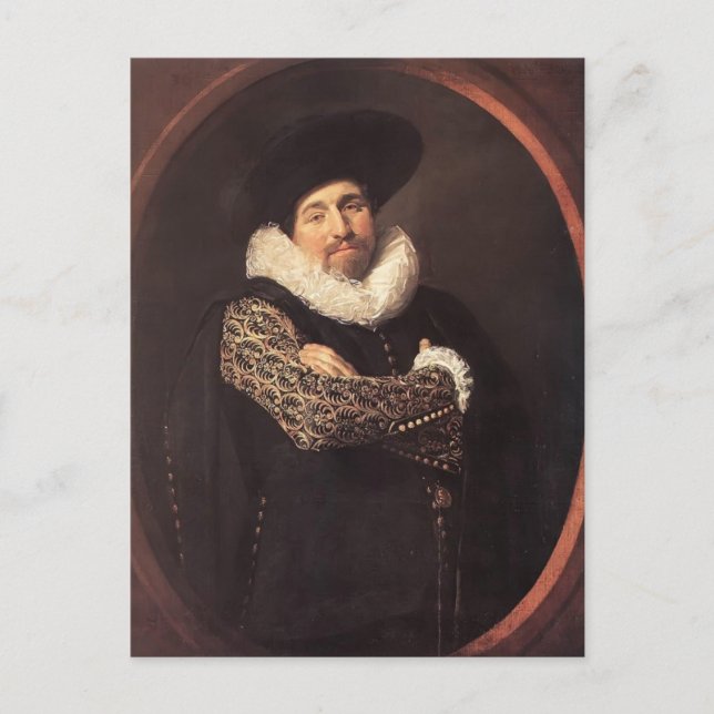 Carte Postale Frans Hals - Portrait d'un homme (Devant)