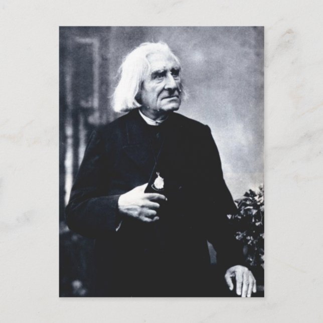 Carte Postale Franz Liszt (Devant)
