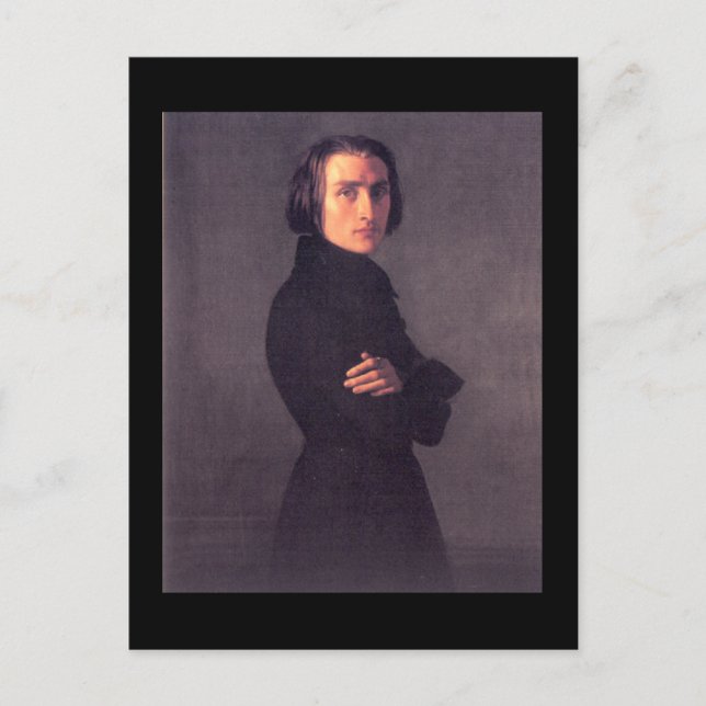 Carte Postale Franz Liszt (Devant)