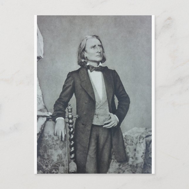 Carte Postale franz liszt (Devant)