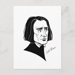 Carte Postale Franz Liszt
