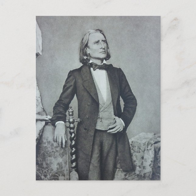 Carte Postale franz liszt (Devant)