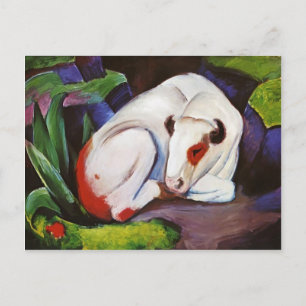 Carte Postale Franz Marc - Le Tir (Le Taureau)
