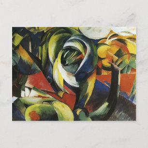 Carte Postale Franz Marc-Mandrill